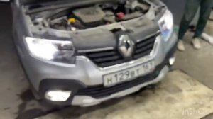 Рено Сандеро Степвей установка света 7(928)1112002