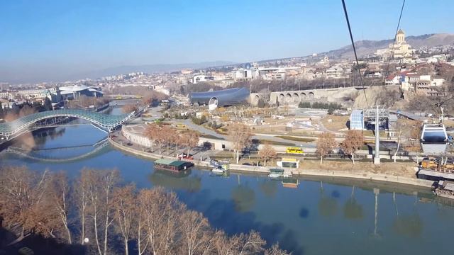 Канатная дорога в Тбилиси 2017 смотреть онлайн