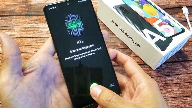 Galaxy A51: How to Setup Fingerprints as Password смотреть онлайн