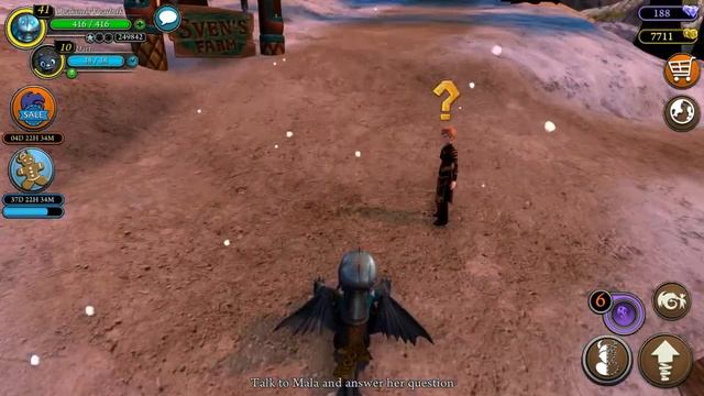 School of Dragons Прохождение Snoggletog  3