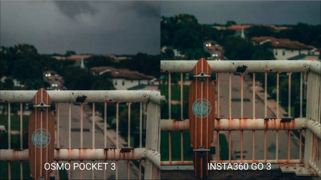 DJI OSMO Pocket 3 VS Insta360 GO 3 | NIGHT MODE | Camera Test смотреть онлайн