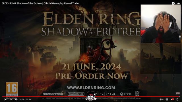 THE BEST DLC EVER CREATED!!! Elden Ring Shadow of the Erdtree DLC Gameplay Trailer REACTION смотреть онлайн