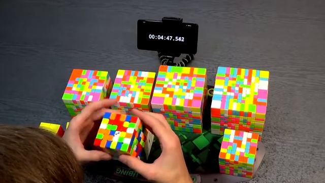 Собрал 10 разных кубик рубика смотреть онлайн