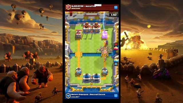 ИГРАЕМ КЛАНОВЫЕ БОИ 2Х2. ЛУЧШИЙ РЕЖИМ | Clash Royale смотреть онлайн