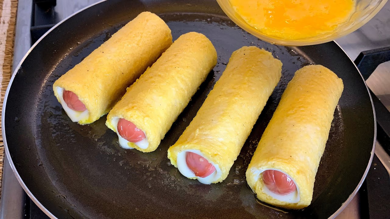 Новый способ позавтракать! Он настолько вкусный, что я готовлю его почти каждый день! Легкий рецепт смотреть онлайн