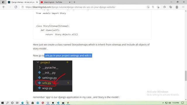 django sitemap tutorial // SEO on your django website смотреть онлайн