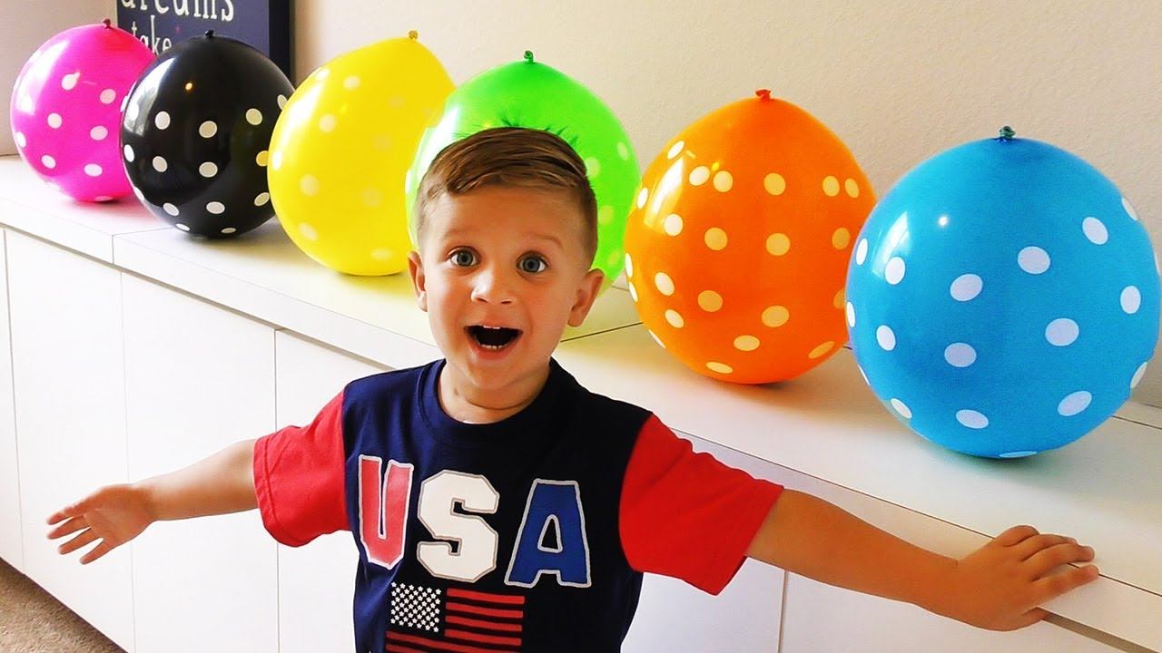 Learn Colors with Balloons Popping Show Disney Pixar Cars Lightning McQueen Toys Kids Playtime смотреть онлайн