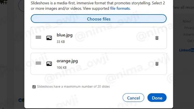 LinkedIn is testing a “Slideshow” feature! смотреть онлайн