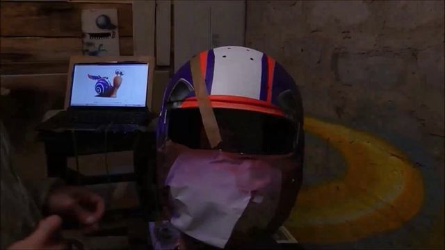 TURBO покраска картинг шлема смотреть онлайн