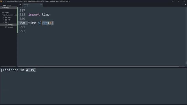 Create Time Delay using Python ! смотреть онлайн