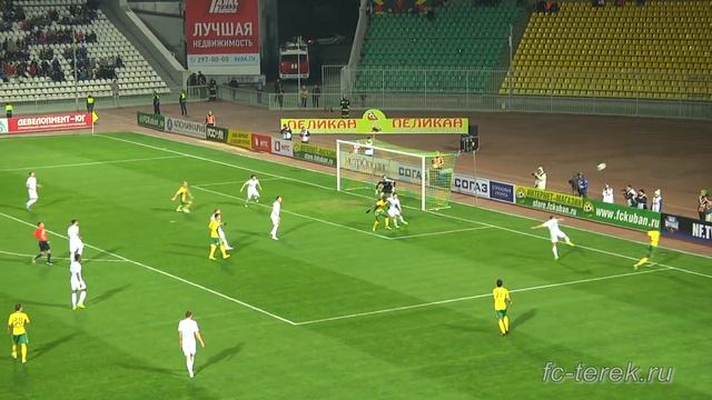 Kuban 1-0 Terek, 22.03.2015 смотреть онлайн