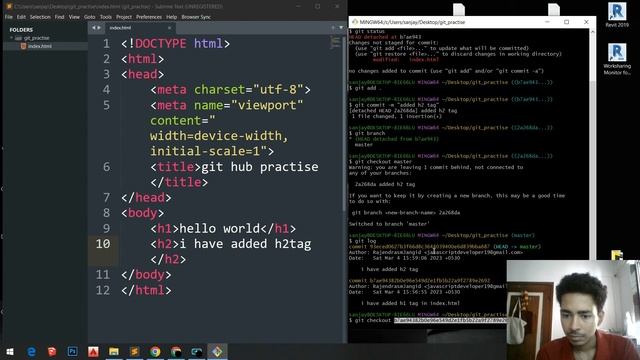 Learn complete Git and Github in 1 video смотреть онлайн