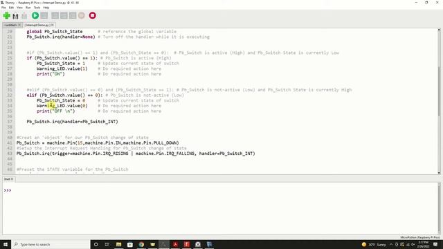 Using PICO Interrupts смотреть онлайн