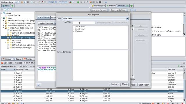 Introducción y ejemplos de OWASP Zap - DiazSecurity.com смотреть онлайн