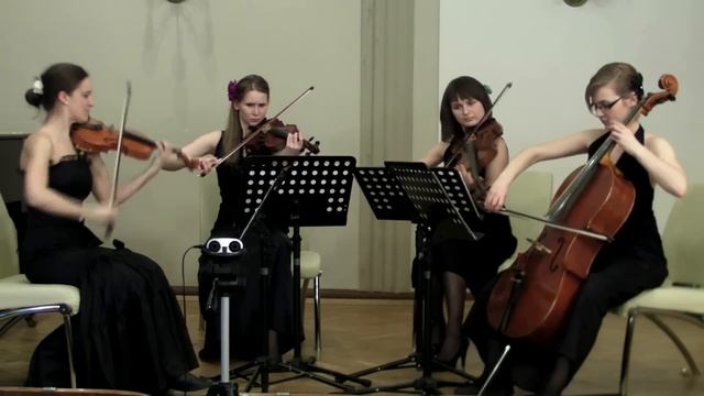 Fleur de Lys Quartet - C.Gardel Por una Cabeza смотреть онлайн