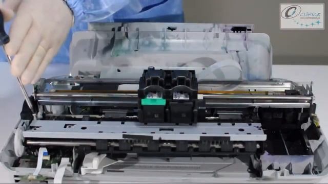 Como Fechar A Impressora HP C3100 Serie