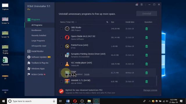 Uninstall Windows Program with IObit Powerful Uninstaller Urdu/Hindi Tutorial смотреть онлайн