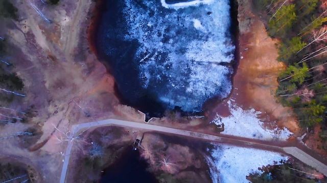 Водоем в Сертолово. смотреть онлайн