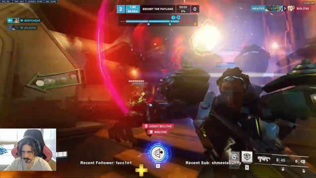 Analisando o Melhor Baptiste do Mundo!🧐 Overwatch 2 (@Meadxr) смотреть онлайн