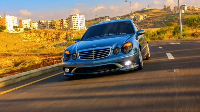 Mercedes benz w211 E230 kit AMG in jordan смотреть онлайн