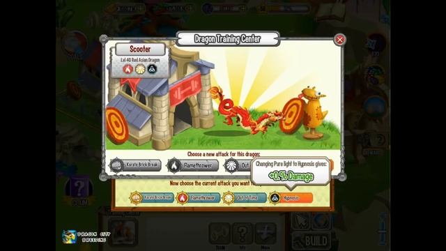 Dragon City - Red Asian Dragon [Training & Combat] смотреть онлайн