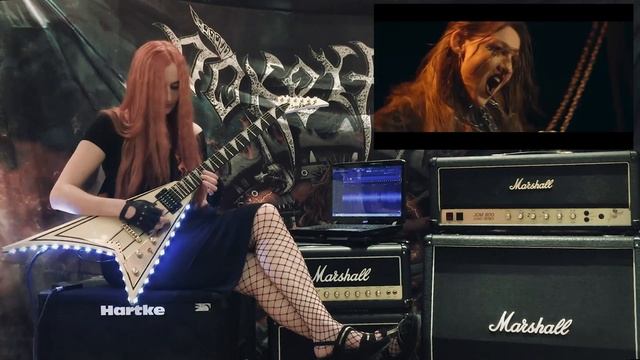 Xen Ritter plays The Song Of My Revenge (guitar playthrough) смотреть онлайн