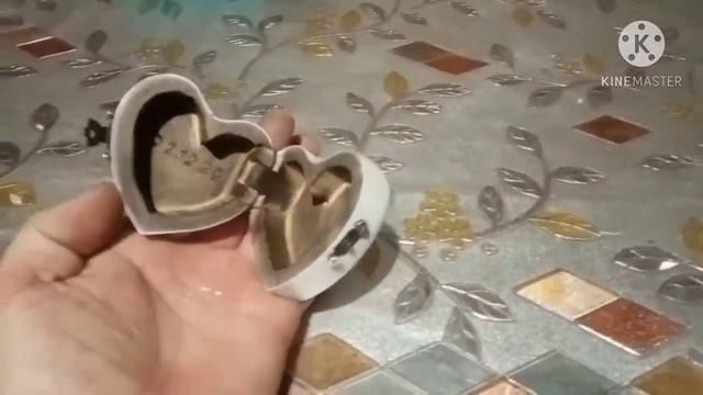 Шкатулка в форме сердца из дерева(ольха) смотреть онлайн