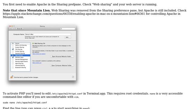 Apple: How to turn Mac OS X Lion into a web server? (2 Solutions!!) смотреть онлайн