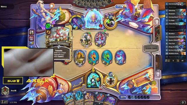 11X Shaman Climb! - March of the Lich King - Hearthstone смотреть онлайн