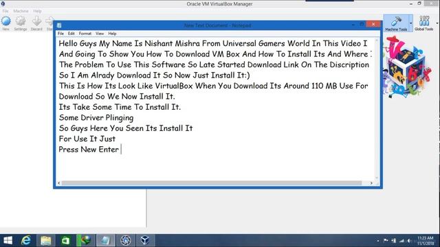 Oracle VM Virtualbox Fullscreen And Also A problems Fixed From Intalling:) смотреть онлайн