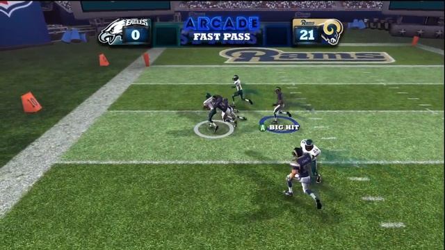 Madden NFL Arcade - Eagles VS Rams Game 5 - HD Gameplay смотреть онлайн