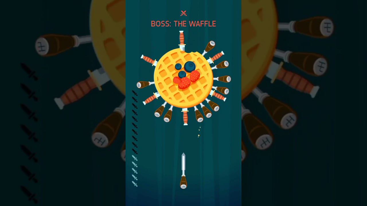 Knife Hit: BOSS THE WAFFLE смотреть онлайн