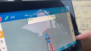 Обучение Trimble - дисплей GFX - 750. Запись границ кругового движения с автозаполнением линий