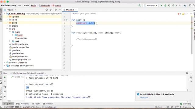 8) Function | Return Type | Deffault Argument | Named Argument | Kotlin Tutorial in Hindi & Urdu смотреть онлайн