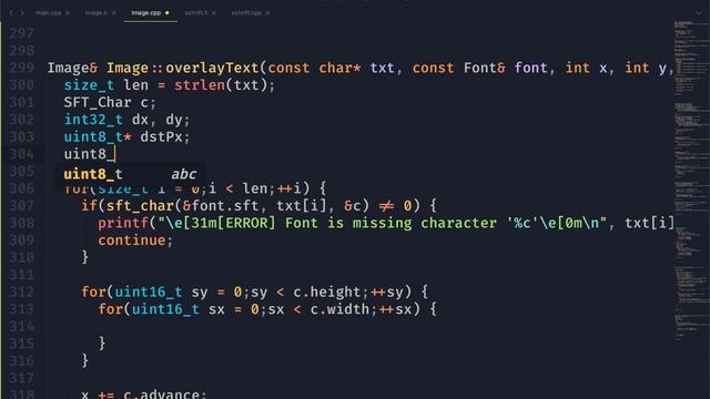 Image Processing With C++ Ep.9 - Overlaying Text On Images смотреть онлайн