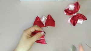 Бантики из атласной ленты 5 см.