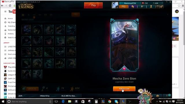 League of Legends Hextech unboxing #5: TWO LEGENDARIES!?! смотреть онлайн