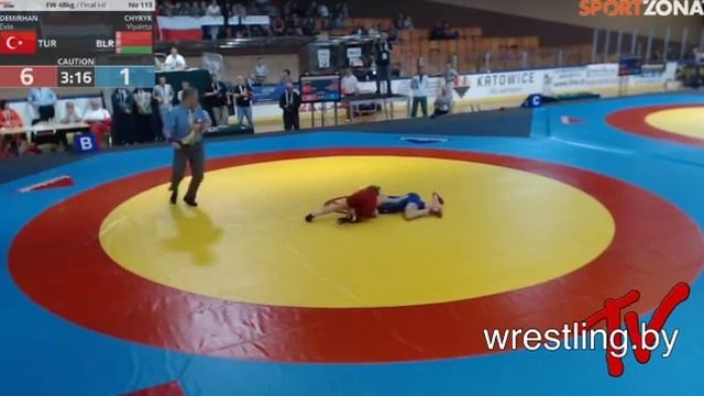 Первенство Европы среди юниорок 2014г. 48 кг.Борьба за 1 место смотреть онлайн