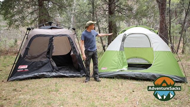 Coleman Sundome 4 Person Tent Vs Coleman 4 Person Instant Tent
