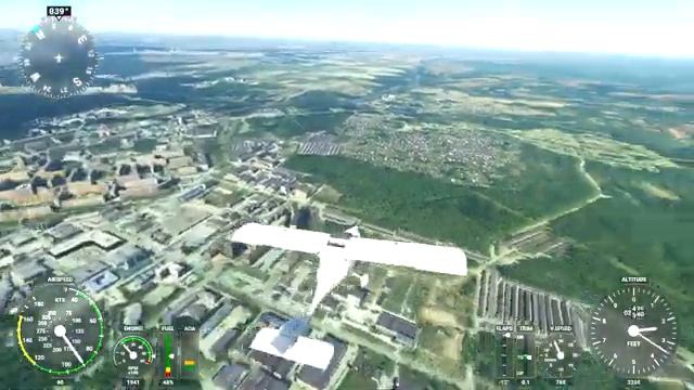 Microsoft Flight Simulator 2020 - Новосиби́рск - советский район - Россия - O.D. смотреть онлайн