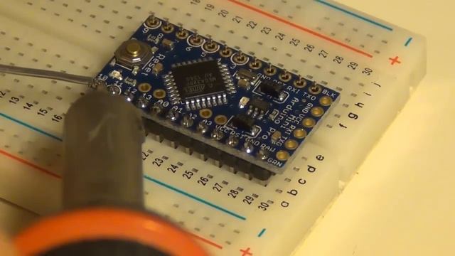 How To - Solder Pin Headers to an Arduino Pro Mini смотреть онлайн