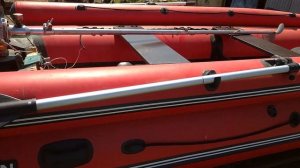 Лодка ПВХ Абакан 420 и мотовесло ККК