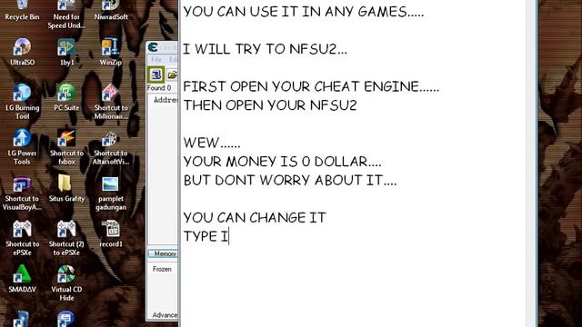 How to cheat Need for speed underground 2(with cheat engine 5.5) смотреть онлайн