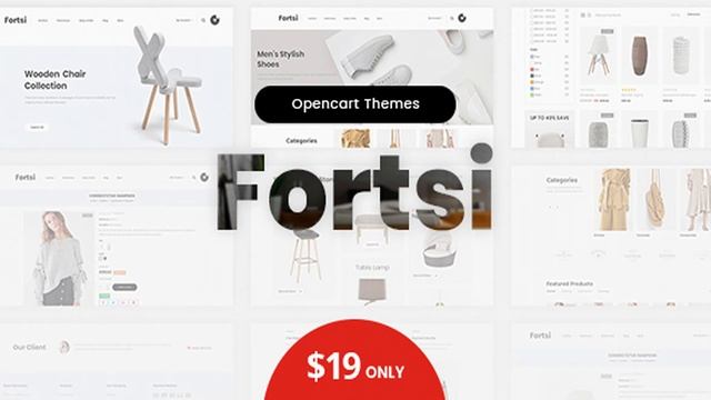 Fortsi - OpenCart 3.x Minimal Responsive Theme | Themeforest Website Templates and Themes смотреть онлайн