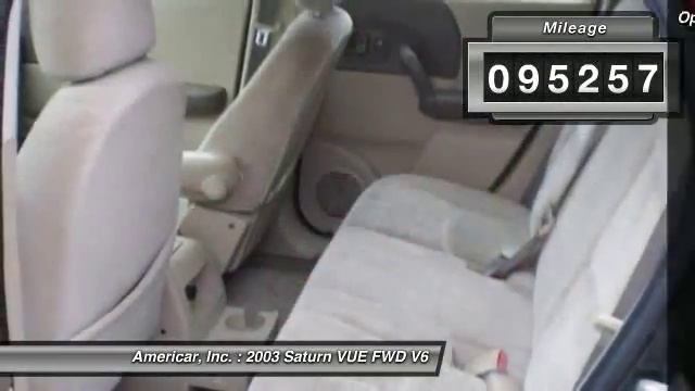 2003 Saturn VUE FWD V6 Tampa FL 33612 смотреть онлайн