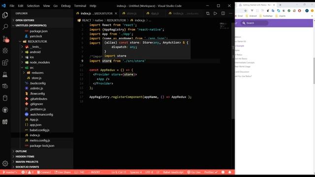 React Native Redux - Setup Redux with React & React Native Android смотреть онлайн