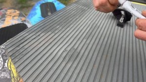 Как удалить пузыри на коврике Сап борда . Лечим SUP.