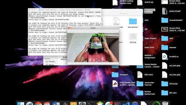 Demo video for Face Mask Detection смотреть онлайн