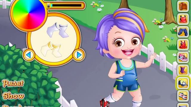 Baby Hazel Game Movie -BABY HAZEL RUNNER DRESSUP - HD Gameplay Kids смотреть онлайн