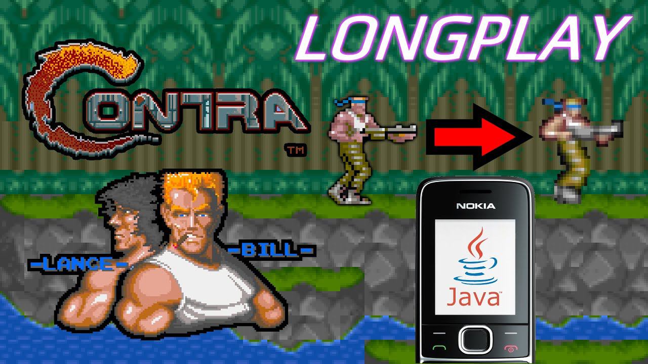 CONTRA [arcade] (J2ME,2006) LONGPLAY